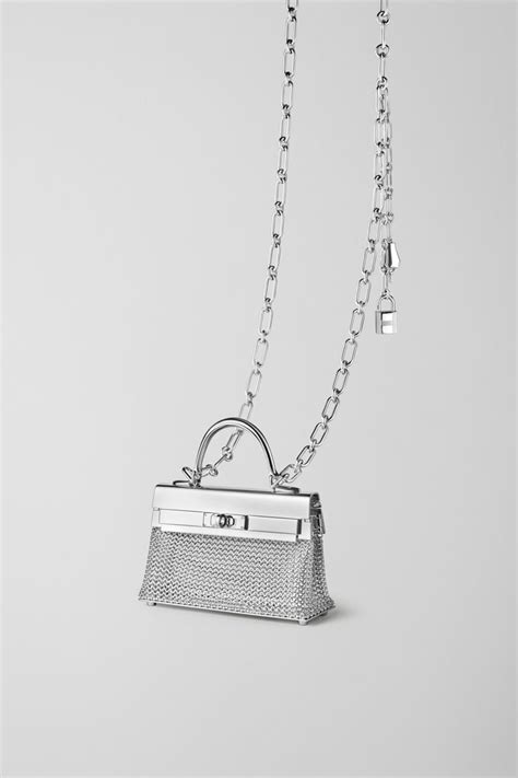 silver-coloured hermes kelly morphose bag|hermes kellymorphose necklace.